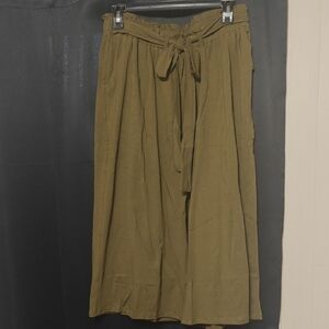 Wide Leg Crop Pants